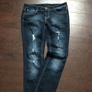 Twenty one black boot cut jeans